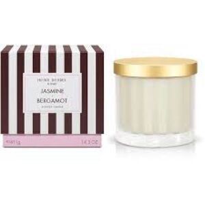 Henri Bendel 🪢 Jasmine & Bergamot Triple Wick with Gold Lid & Gift Box